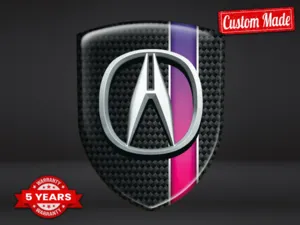 Honda Acura Vinyle Auto Sur Mesure Résistant Design Moderne